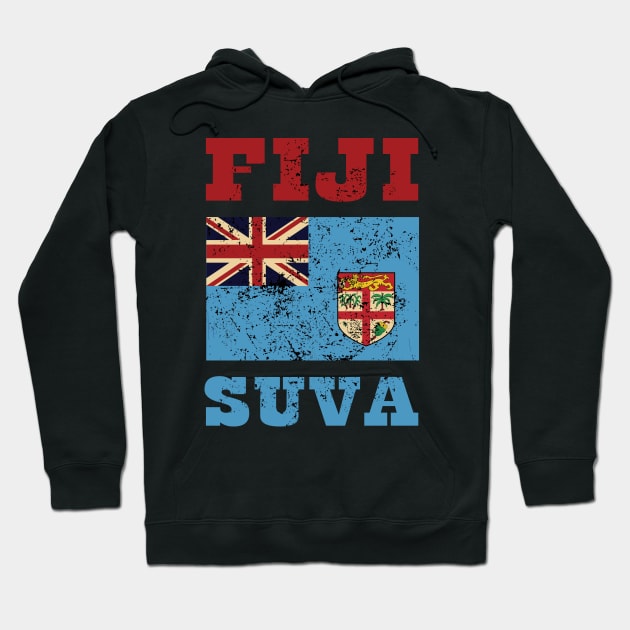 Flag of Fiji Hoodie by KewaleeTee